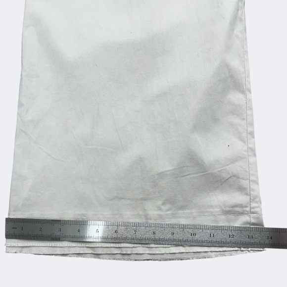 Eileen Fisher Pants 1X Light Gray Wide Leg Elastic Waist Side Zip Organic Cotton - Picture 13 of 13